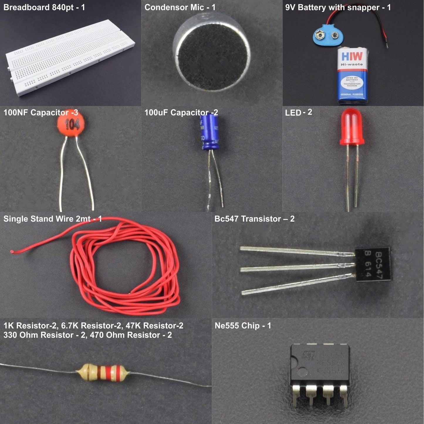 Blink a Led using Hand’s clap - KT903 - REES52