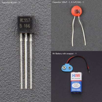 MAKE A HOME AUTOMATION SYSTEM USING TSOP AND 1 CHANNEL 5V RELAY INTERFACING WITH 4017 IC - KT855 - REES52