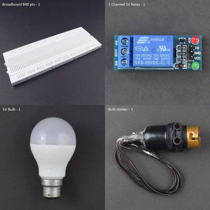 MAKE A HOME AUTOMATION SYSTEM USING TSOP AND 1 CHANNEL 5V RELAY INTERFACING WITH 4017 IC - KT855 - REES52