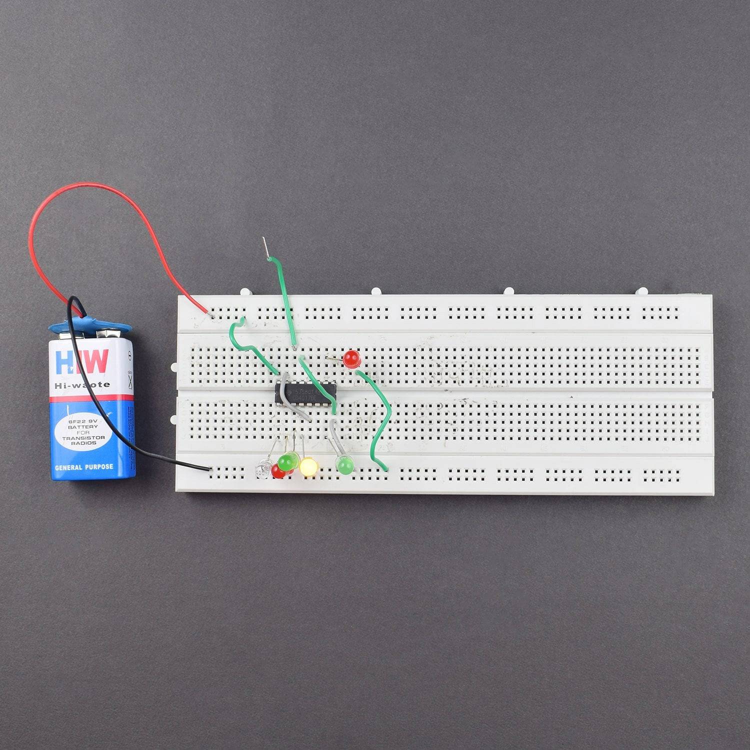 Make an Electronic dice using 4017 IC - KT966 - REES52