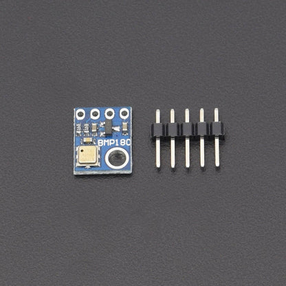 Make a weather station project with BMP180 , DHT11 Sensor and 16*2 LCD Keypad shield interfacing with arduino mega - KT793 - REES52