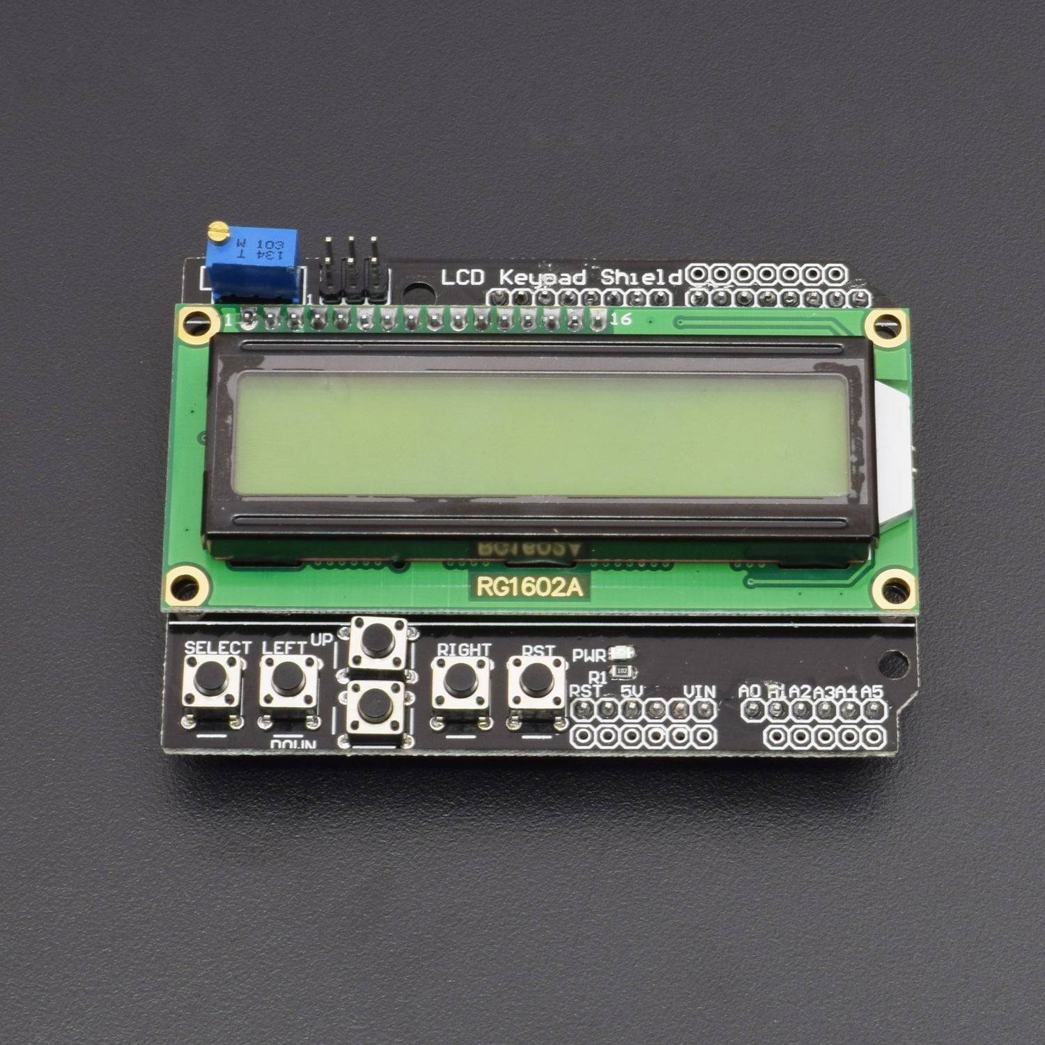 Make a temperature and humidity monitor with DHT11 Sensor & LCD shield interfacing with Arduino Mega - KT795 - REES52