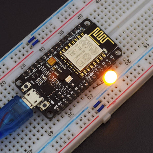 Turn On/Off led via web Server using NodeMCU ESP8266-12E Board - KT574 - REES52