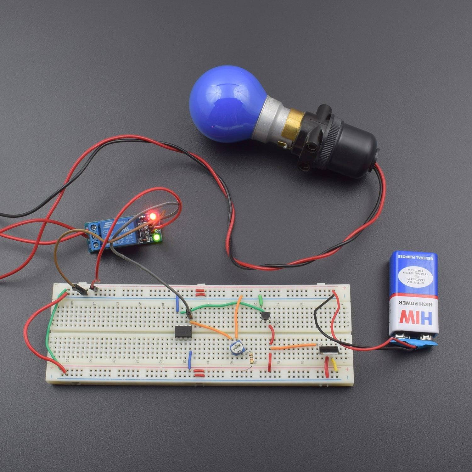 Make a temperature controller Automatic switch using LM35 Temperature Sensor and 1 Channel 5V relay Module - kt869 - REES52