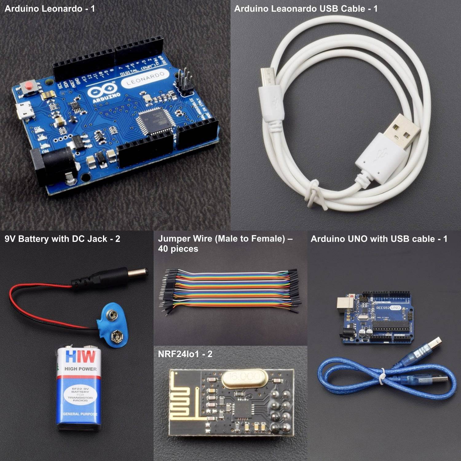 Testing NRF24LO1 Transreciever module interfacing with Arduino Uno or Arduino Leonardo - KT870 - REES52