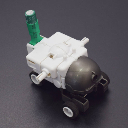 6 in 1 Rechargeable DIY Educational Solar Powered Lunar Robot Space Fleet Shuttle Ship Science Kit with Retail Box - RS1306 - REES52
