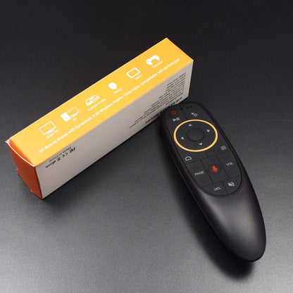 G10 Voice Control Fly Air Mouse 2.4GHZ Wireless Microphone Remote - Black - RS2267 - REES52
