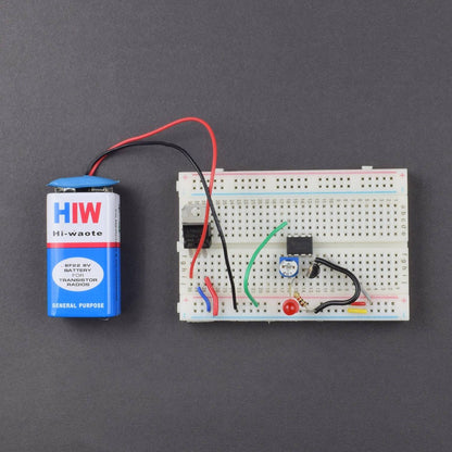 Glow an led by Sensing temperature using LM35 - KT828 - REES52