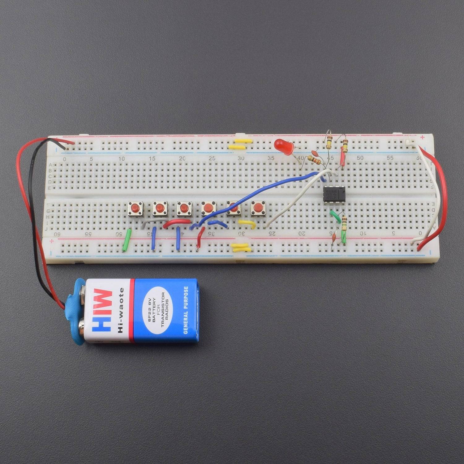 Make an Electronic Code Locker using 555 Timer IC - KT951 - REES52