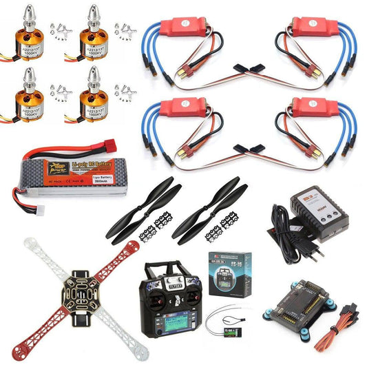 Complete guide for making Quadcopter using APM2.8 & controlling via FlySky FS-iA6 Receiver - QD001 - REES52