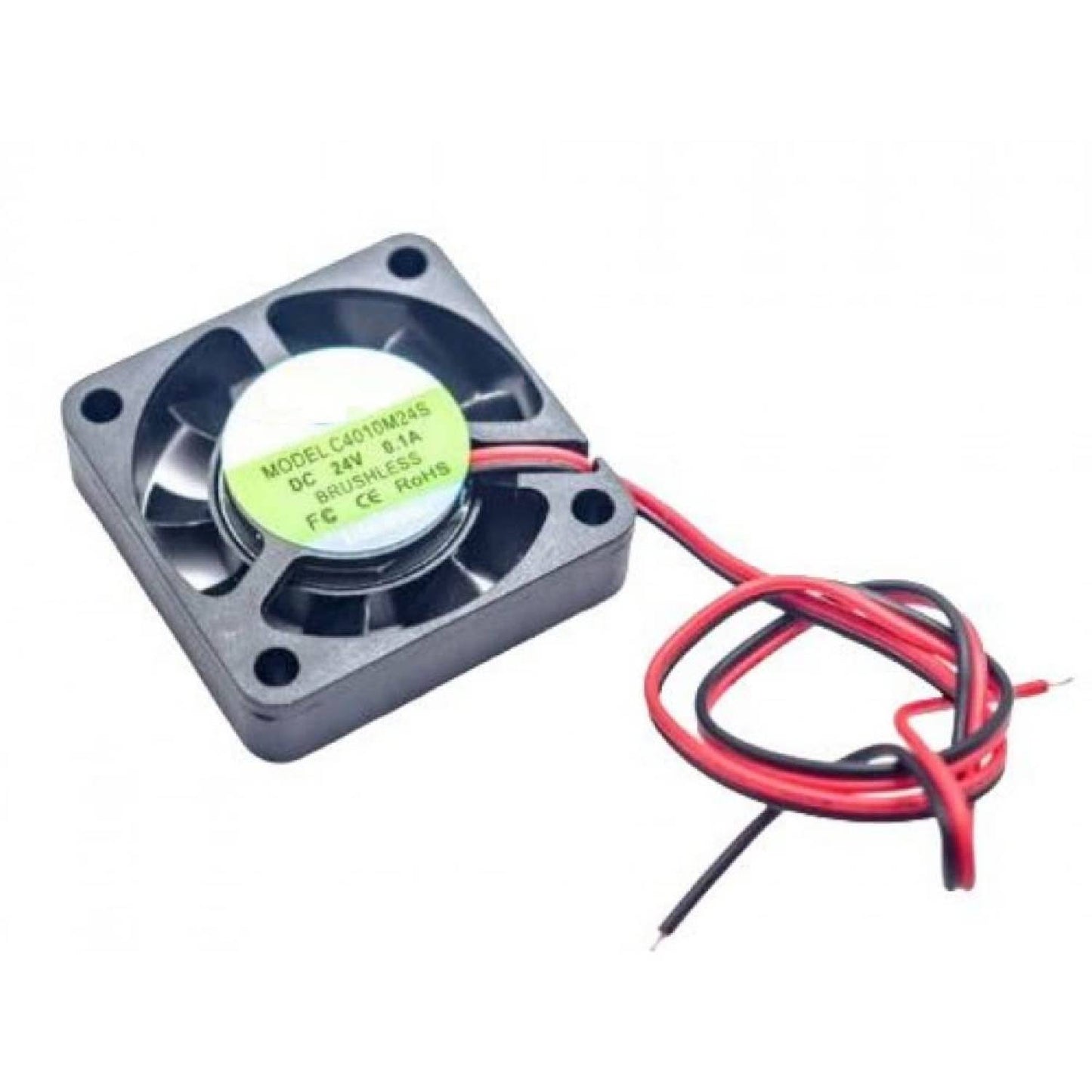 DC 24V 4010 Cooling Fan 40x40x10mm DC 24V Blower Fan 4010mm Cooling Fan 24V DC Brushless High Airflow Low Noise Cooling Fan Powerful & Silent 24V Cooling Fan - RS5650