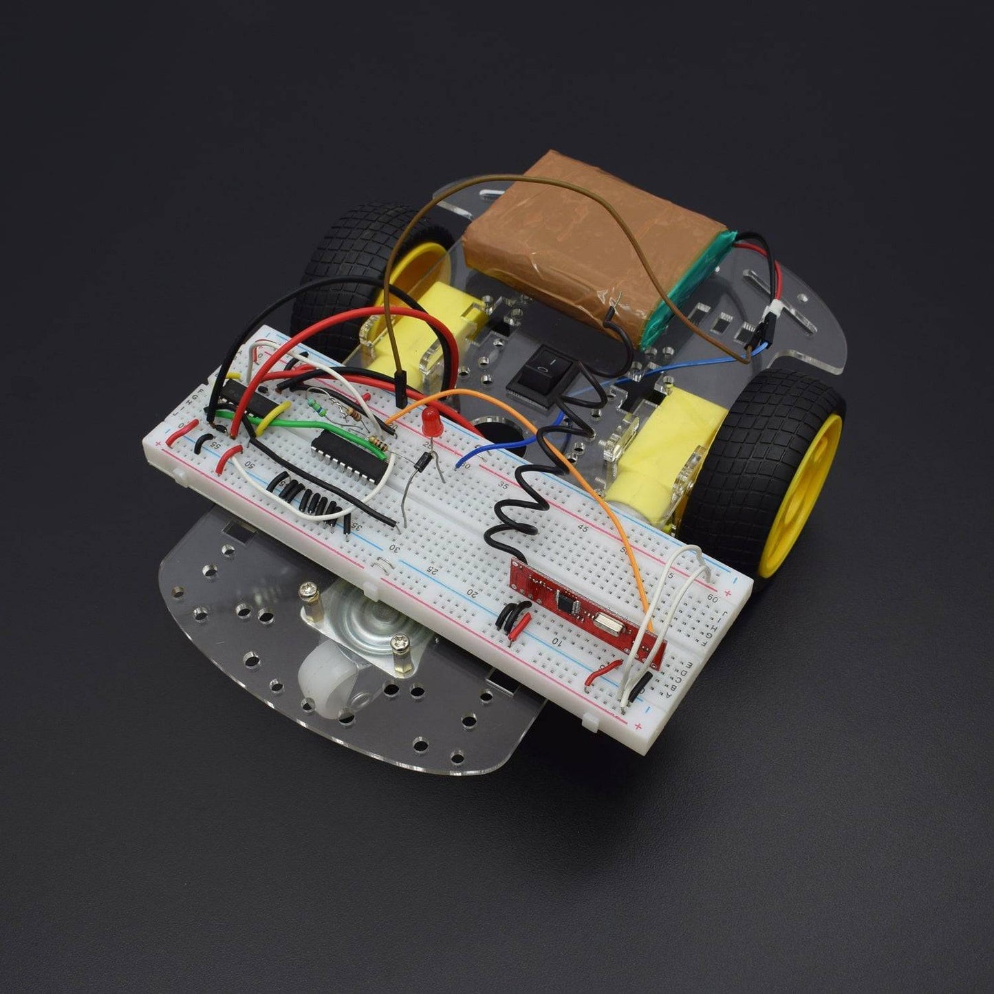 Make a Radio Car using 434 MHz RF Link Transmitter receiver kit - KT997 - REES52
