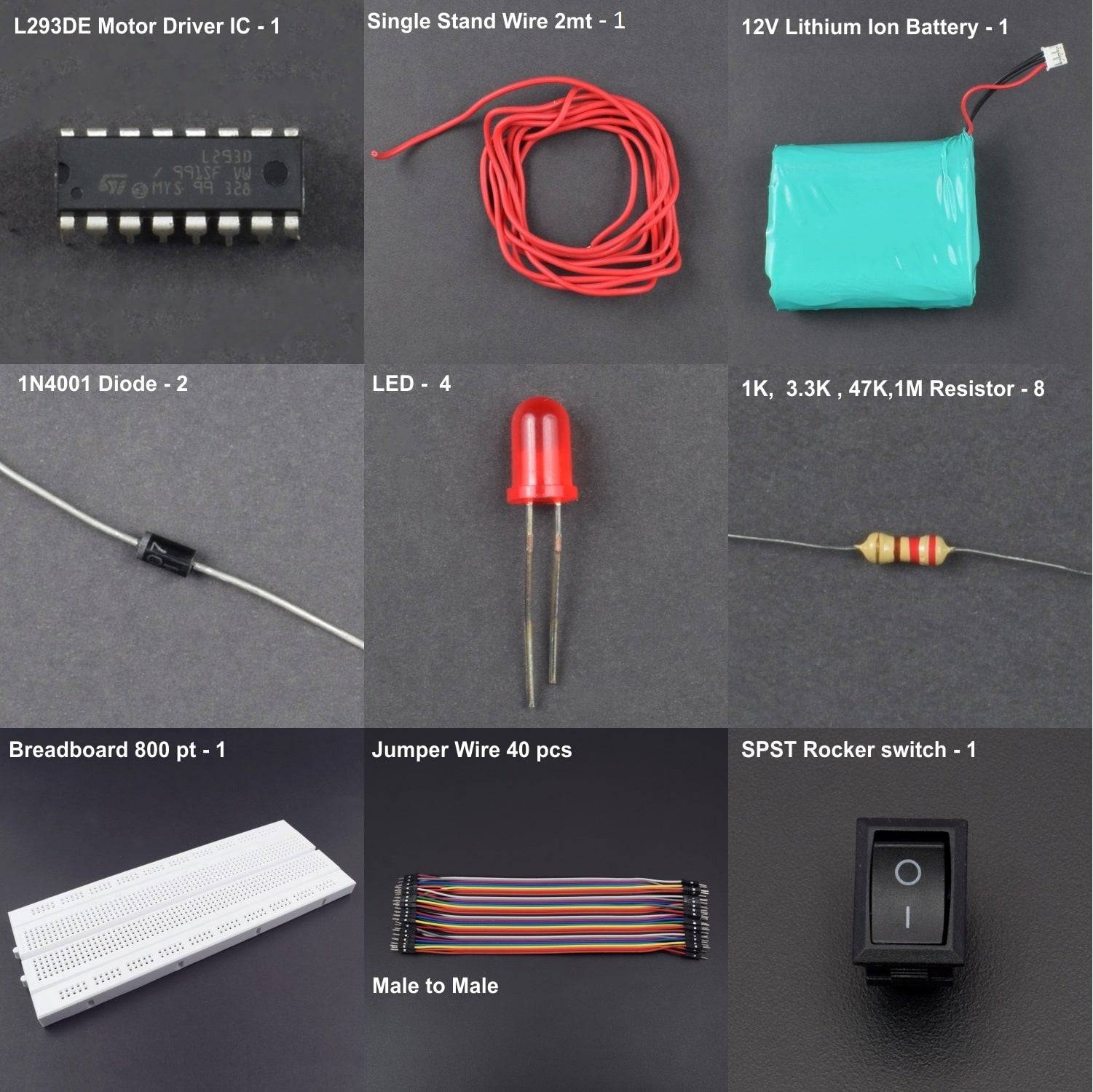 Make a Radio Car using 434 MHz RF Link Transmitter receiver kit - KT997 - REES52