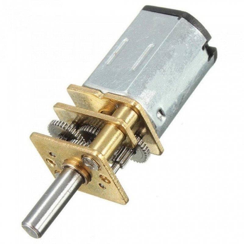N20 6V 300 RPM Micro Metal Gear Motor With Encoder - RS3284 - REES52