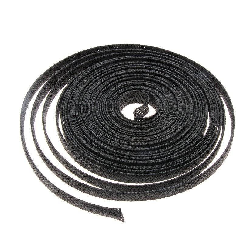 Nylon 25mm Expandable Braided Sleeve for Wire Protection - 2M Length - RS3671 - REES52