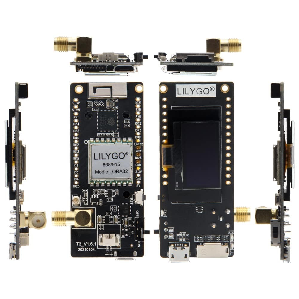LoRa32 V2.1_1.6 Versione 433/868/915Mhz ESP32 LoRa OLED Scheda SD da 0,96 pollici Modulo wireless WIFI Bluetooth ESP-32 SMA 44 LoRa32 V2.1_1.6 Versione 433/868/915Mhz ESP32 LoRa OLED Scheda SD da 0,96 pollici Modulo wireless WIFI Bluetooth ESP-32 SMA 44