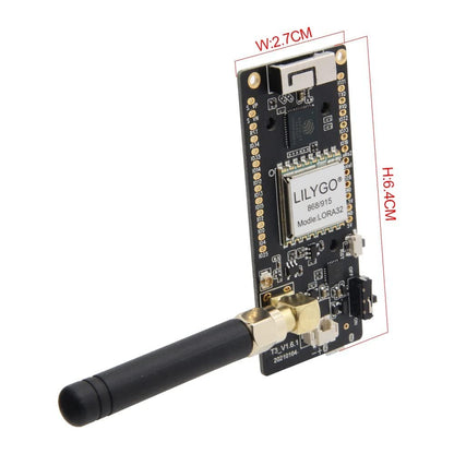 LILYGO LoRa32 915Mhz ESP32 Development Board OLED 0.96 Inch SD Card BLE WiFi TTGO Paxcounter Module - RS1833 - REES52