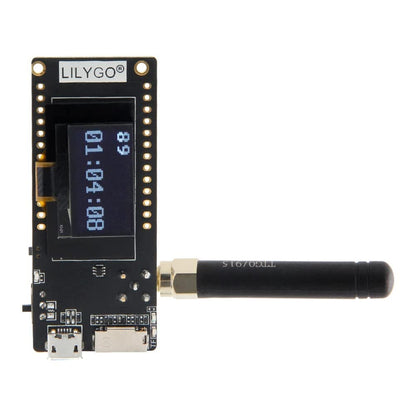 LILYGO LoRa32 915Mhz ESP32 Development Board OLED 0.96 Inch SD Card BLE WiFi TTGO Paxcounter Module - RS1833 - REES52