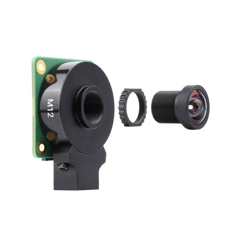 M12 High Resolution Lens, 12MP, 113° FOV, 2.7mm Focal length, Compatible with Raspberry Pi High Quality Camera M12-RS5060 - REES52