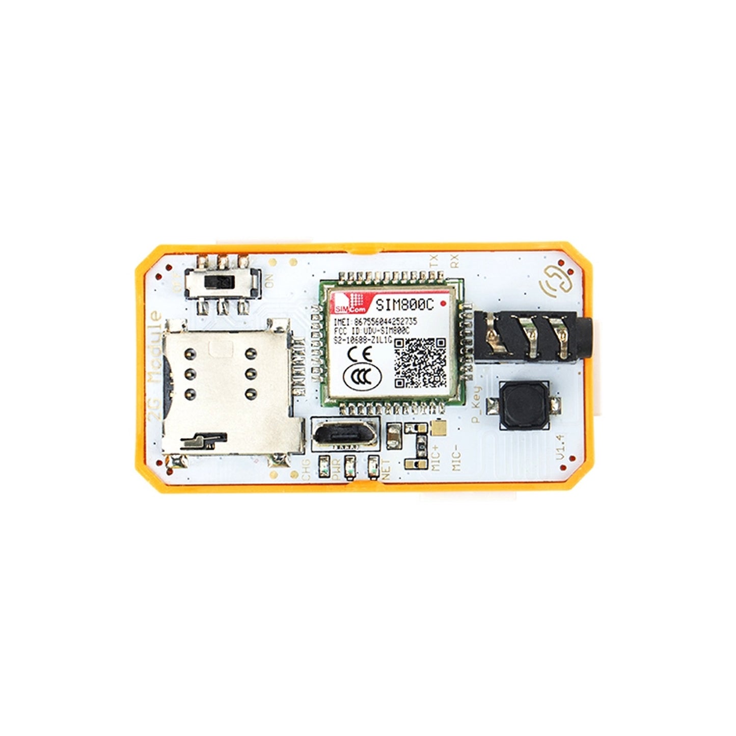 ELECROW-Crowbits-2G GSM Module GSM/GPRS Module Crowbits Cellular Module Wireless Communication Module Remote Sensing Module 2G IoT Module For Home Automation - RS7155