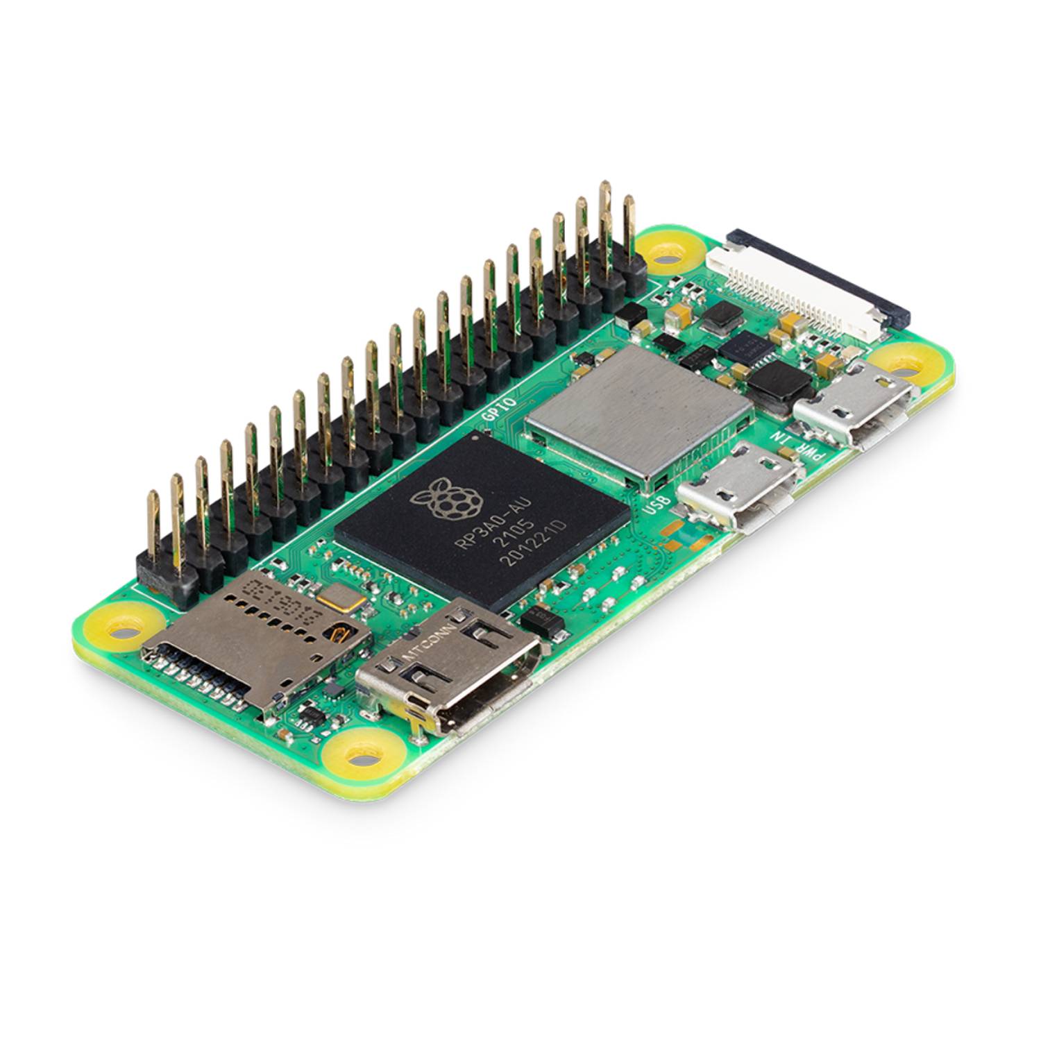 Raspberry Pi Zero 2WH Raspberry Pi Zero 2W with Headers and Quad-Core CPU, Wi-fi, Bluetooth 4.2, BLE, Onboard Antenna - RS7277