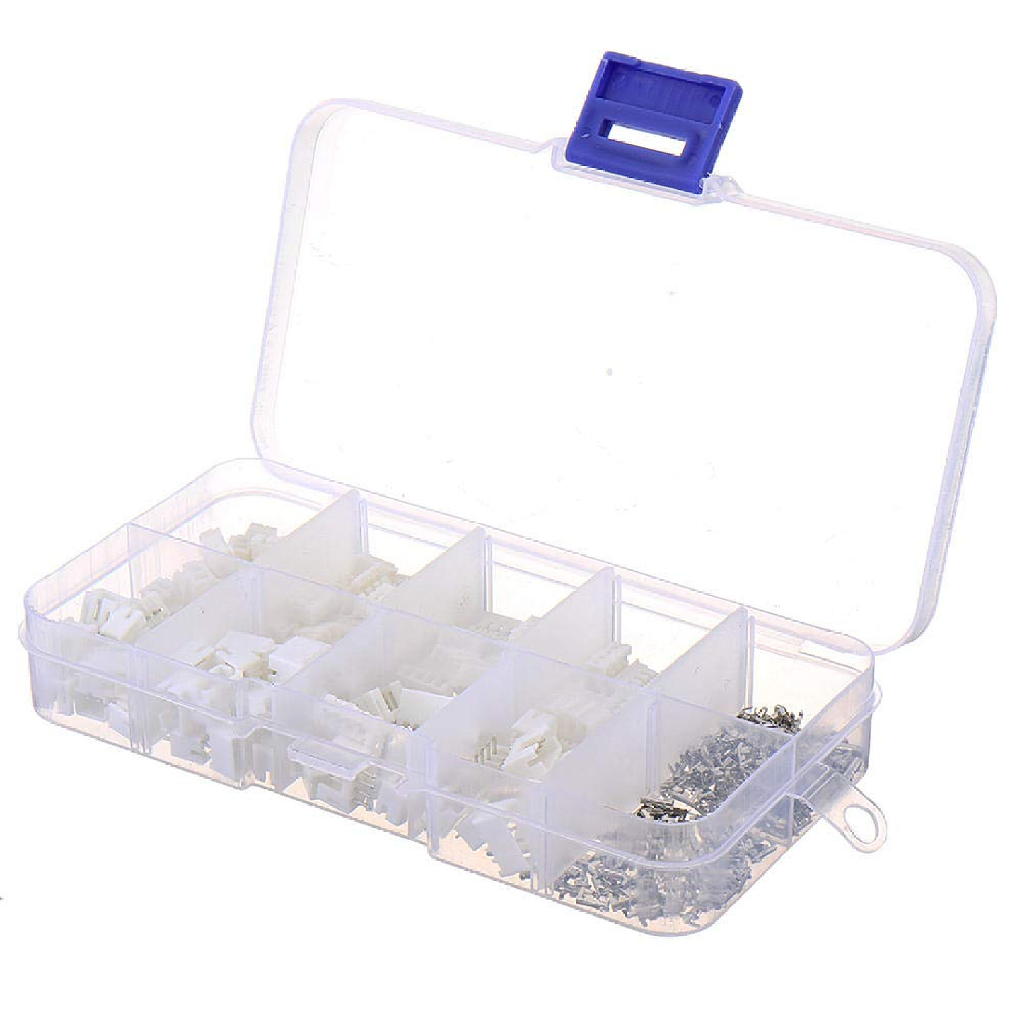 300pcs JST PH2.0 2.0mm Pitch Connector Kit 2/3/4 Pin Housing, Pins & Headers for Electronics & Robotics - RS2762