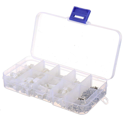 300pcs JST PH2.0 2.0mm Pitch Connector Kit 2/3/4 Pin Housing, Pins & Headers for Electronics & Robotics - RS2762