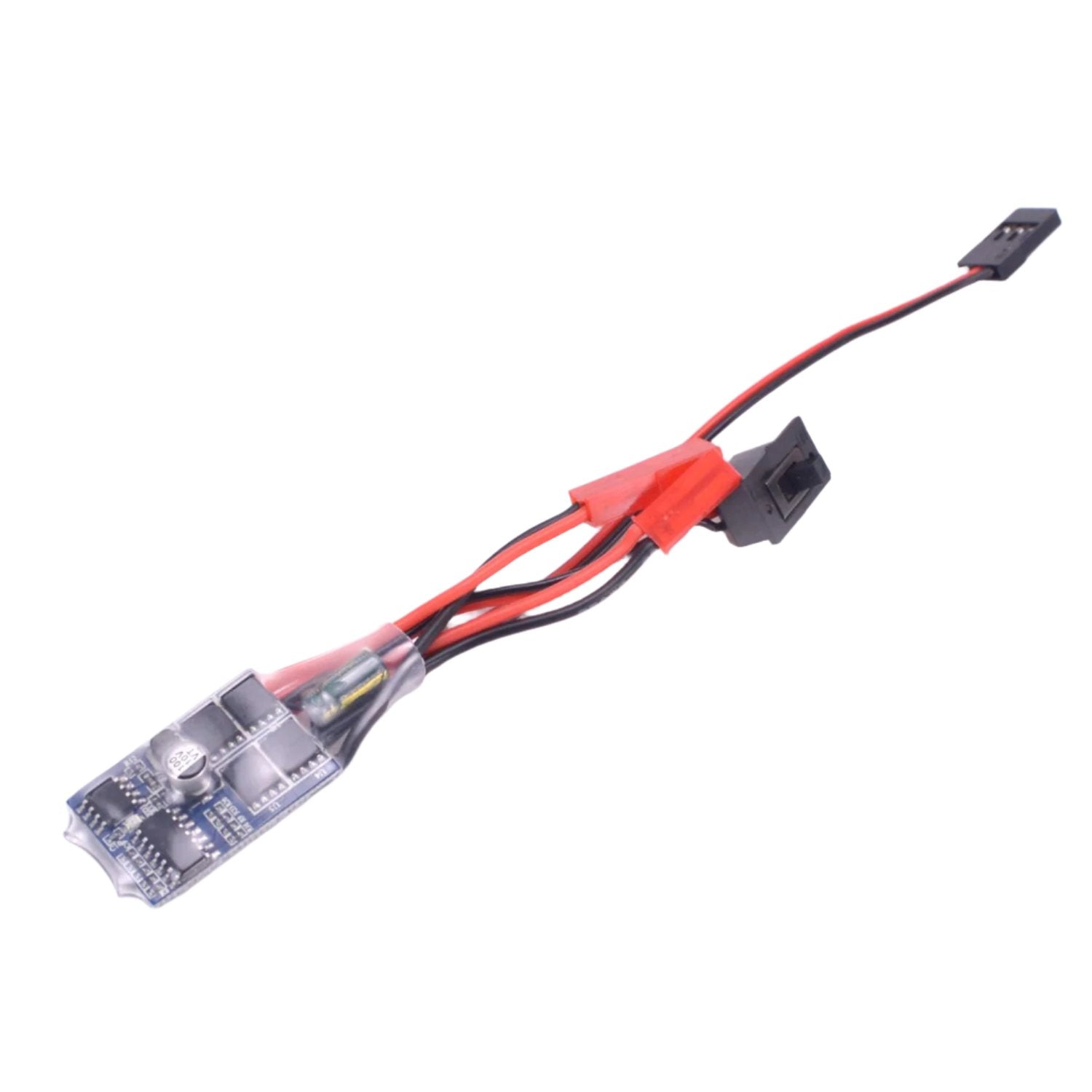 30A Brushed ESC Electronic Speed Controller No Brake Brushed Motor Controller 30A 4-8V ESC Two Way RC 1/16 1/18 1/24 Car Boat Tank Brushed Motor Speed Controller - RS7313