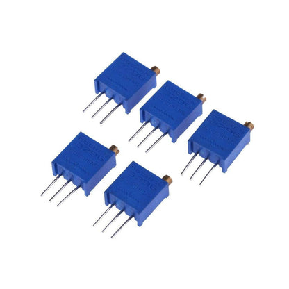 3296W Potentiometer Variable Resistor Kit 1K-1M Multi-Turn Trimmer DIY Electronics Kit Trimmer Potentiometer Build Your Own Trimmer Pot Variable Resistor DIY Kit Electronics DIY Projects - RS937