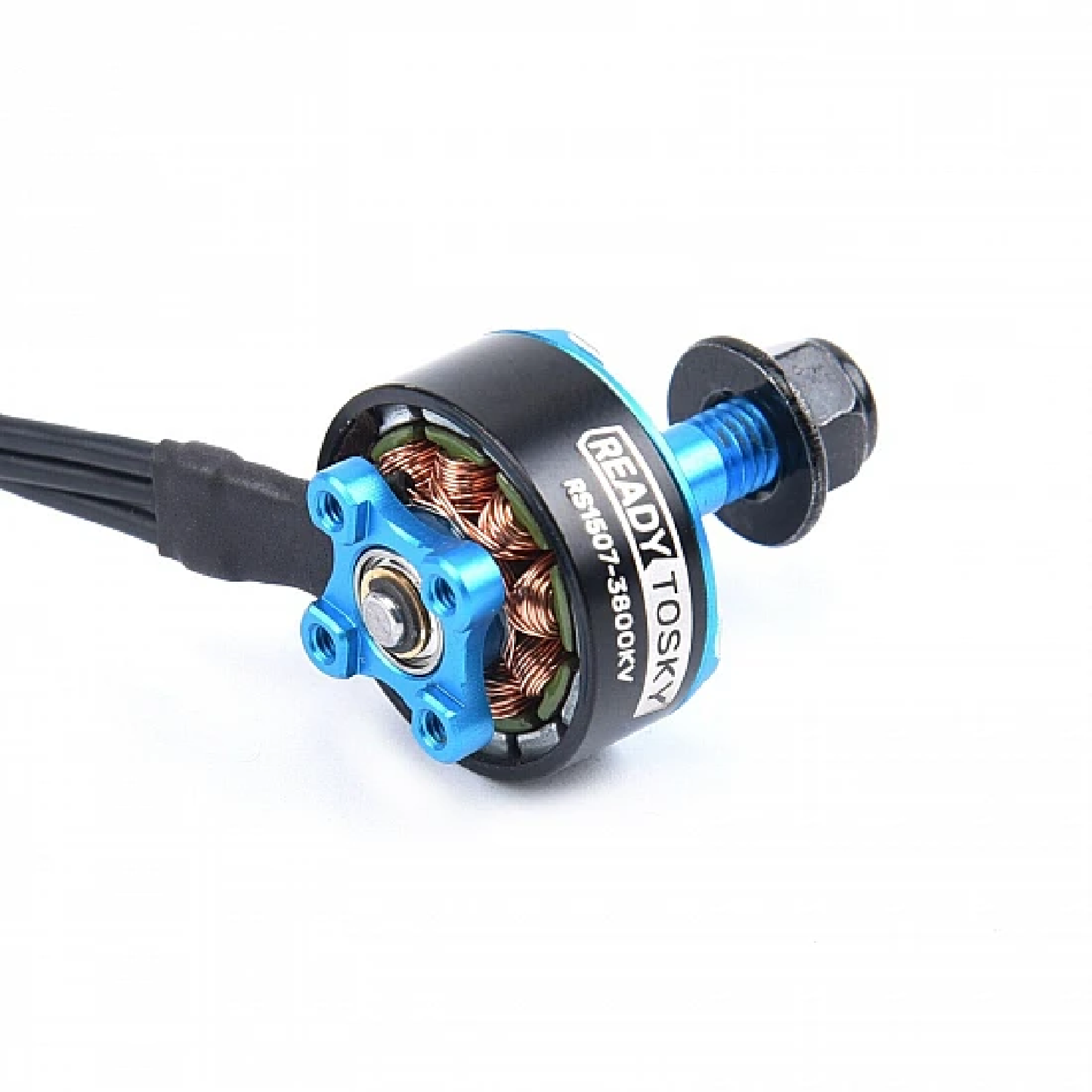 Readytosky RS1507 3800KV CW Brushless FPV Drone Motor (Black Cap)
