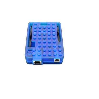 Arduino UNO R3 Case Arduino UNO R3 Injection Molding Case UNO R3 Protective Case With Bubble For Arduino UNO R3 High-Quality Case For Arduino UNO R3 - Blue - RS3210