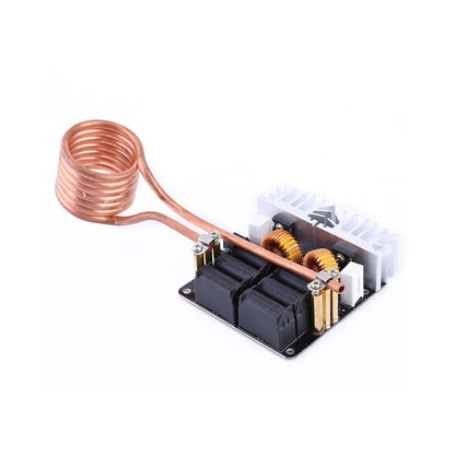 ZVS 1000W 20A Induction Heater Module High Frequency Low Voltage Induction Heating Machine Module Voltage Power Supply High Frequency Board Machine Module Flyback Driver Heater Brass Coil - RS2537