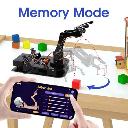  4-Axis Programmable Robotic Arm