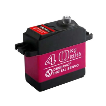 DSServo DS3240 40KG Metal Gear Servo High Torque Metal Gear Waterproof Digital Servo Durable Metal Gear Servo With 180°,  270° (Optional)  Degree Rotation 25T High Torque Servo For RC Cars and Robots - RS8300