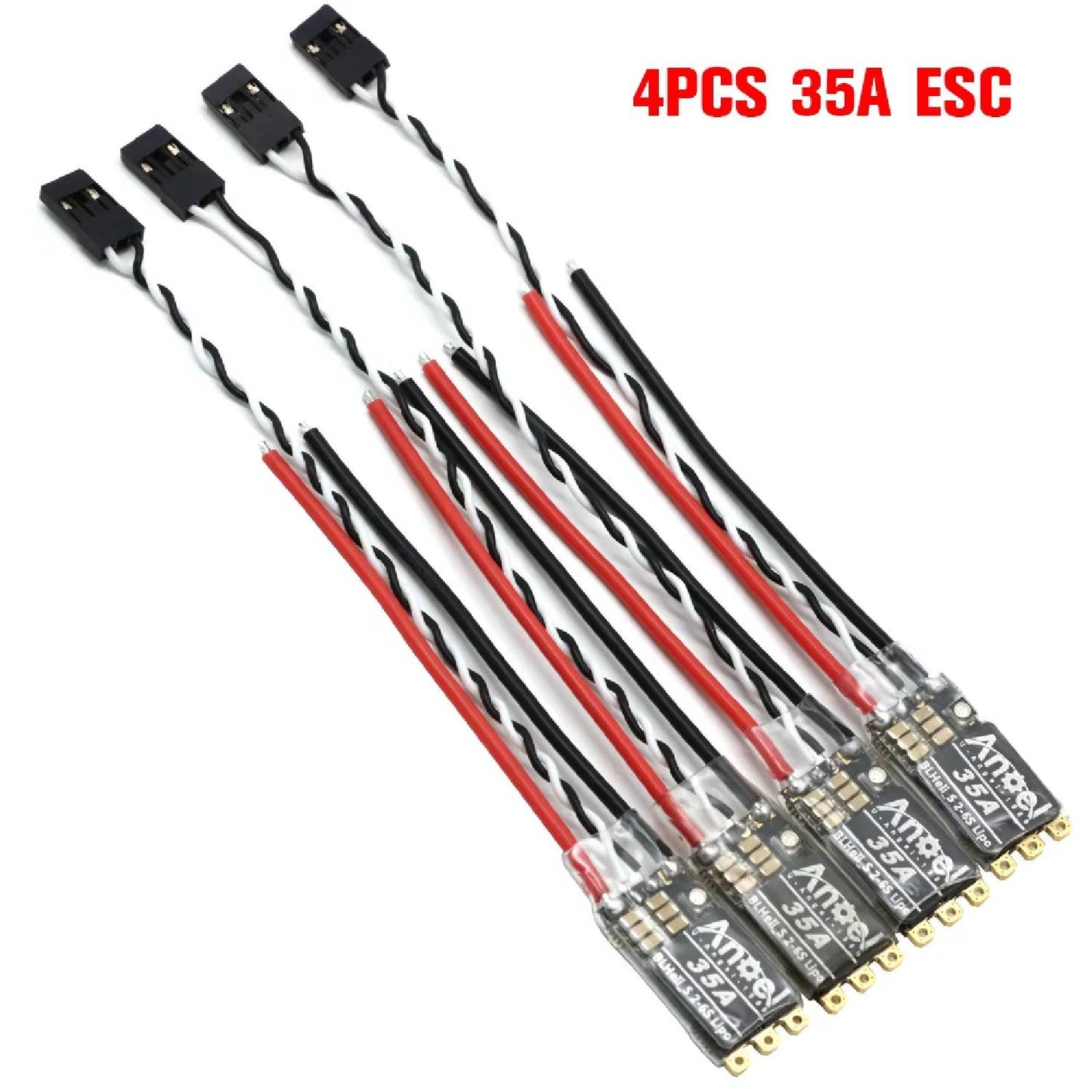 35A/45A 2-6S ESC Speed Controller For FPV Quadcopters Integrated RGB LED Light Support DShot150/300/600 Oneshot125 For RC FPV Quadcopter