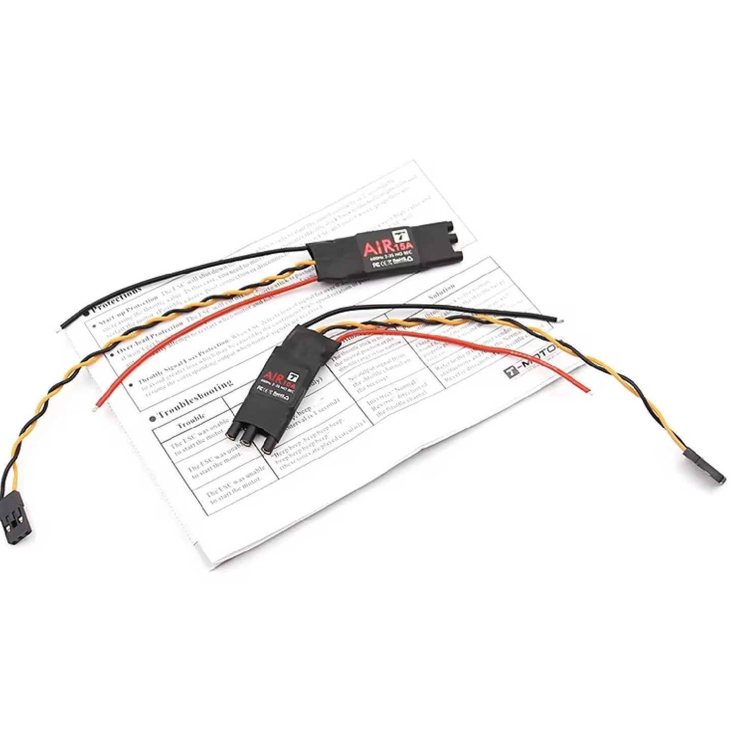 4pcs T-Motor AIR 10A/15A ESCs - 2-3S Brushless Speed Controllers For Drones Oneshot125, For Multi-rotor 50Hz-600Hz, 2-3S, For Traversing Drones