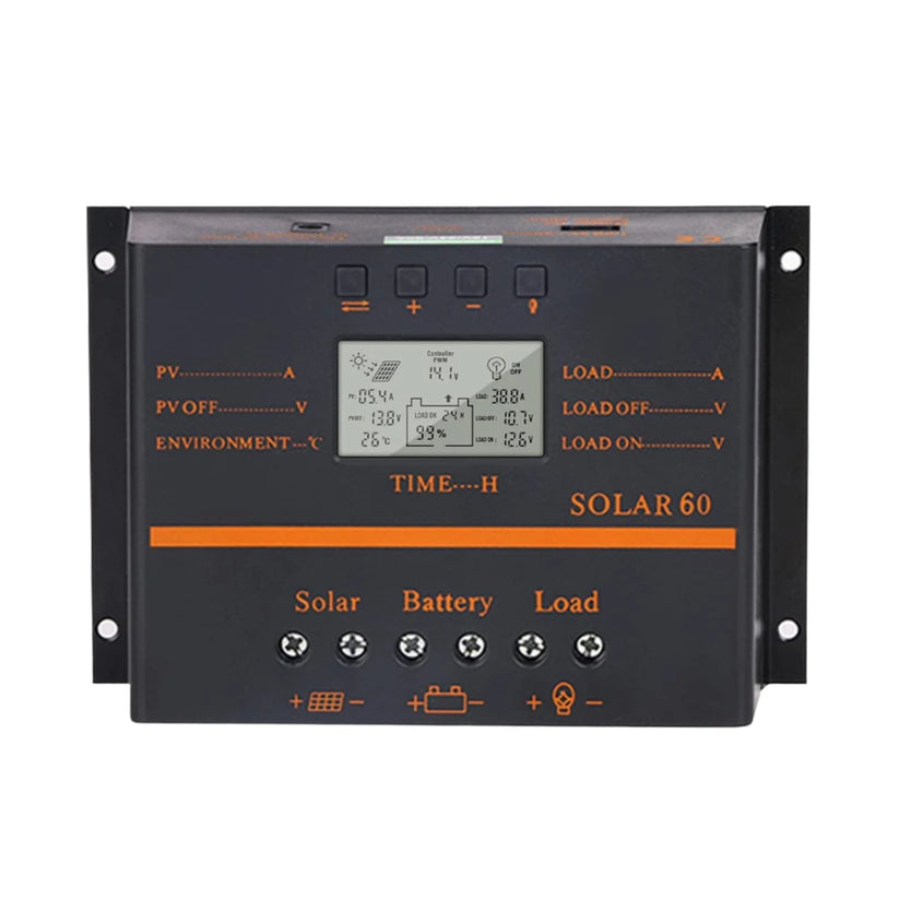 MP60-50A 12V/24V Solar Charge Controller 50A Photovoltaic Panel – REES52