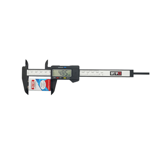 Gripx 150mm Digital Vernier Caliper with LCD Display 6 Inch LCD Electronic Measuring Tool For Workshops & Laboratories - RS9609