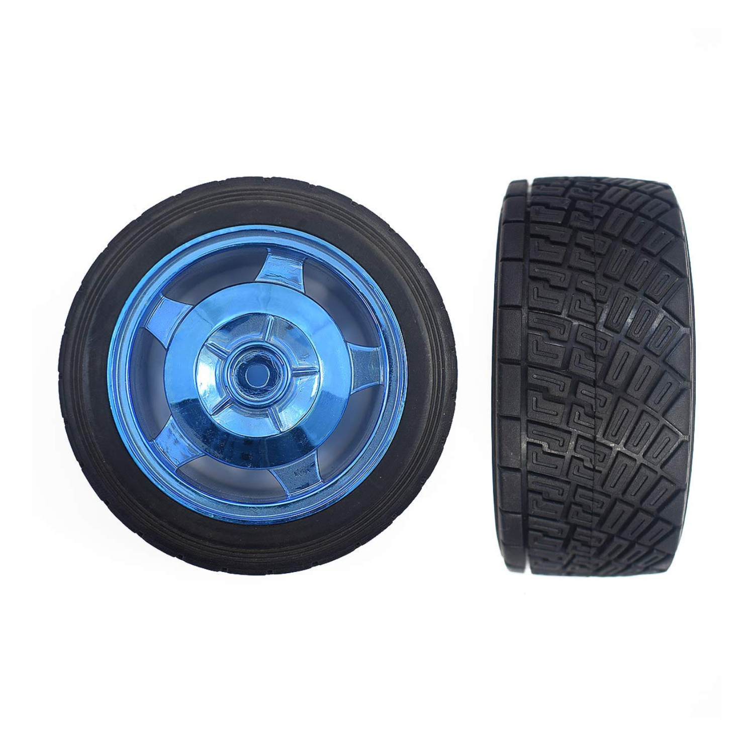 83MM Large Robot Smart Car Wheel 35MM Width Surface - Blue – REES52