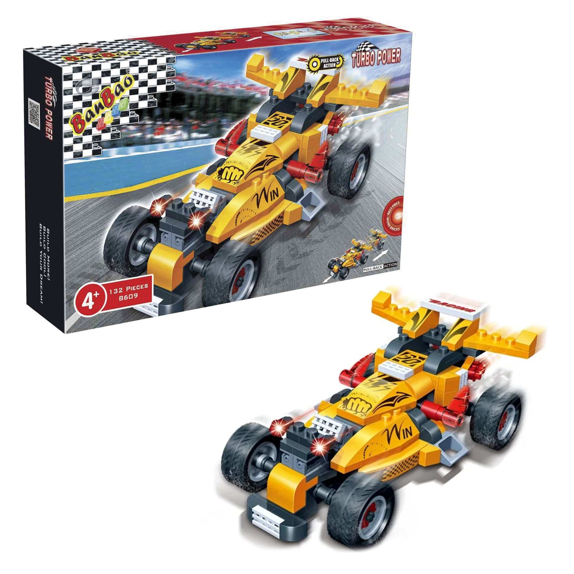 BanBao 6110 – Parco Divertimenti Con Ruota Panoramica E Nave – 401 Pezzi – Gioco Di Costruzione Per Bambine 5-12 Anni