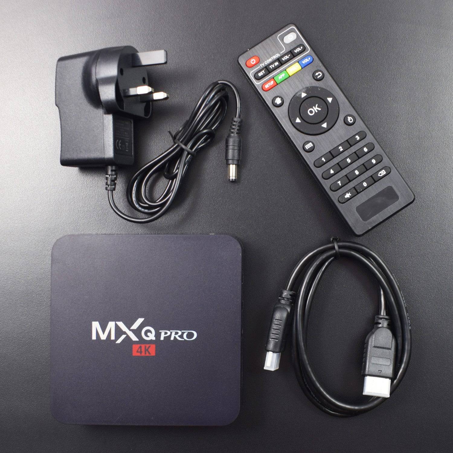 MXQ Pro2 Android 6.0 TV Box, KINTUS MXQ Pro Am Logic S905X Quad-core 64-Bit UHD 4K H.264 Media Center Smart OTT TV Box - RC015 - REES52