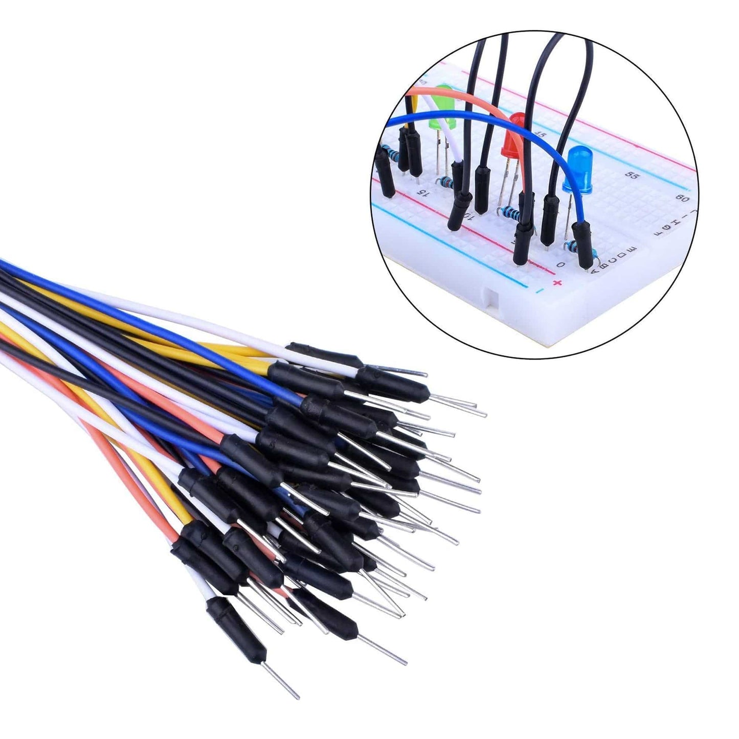 65pcs Jumper Wires 65pcs Flexible Jumper Wires Male to Male
