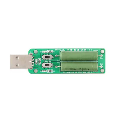 USB Mini Discharge Load Resistor 2A/1A USB Mini Discharge Load USB Mini Discharge Load Resistor 2A/1A With Switch 1A Green led, 2A Red led Integrated Circuits - AA181