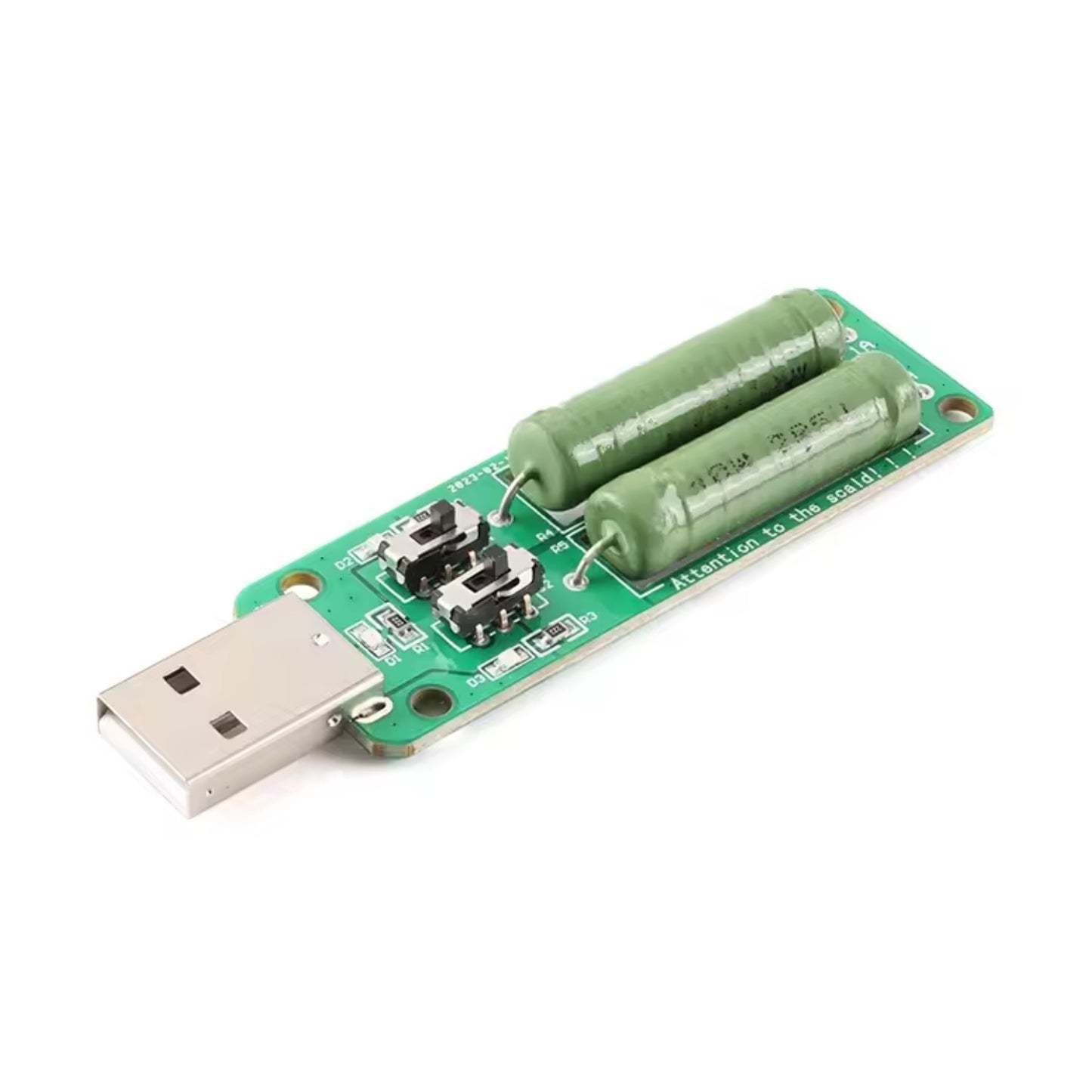 USB Mini Discharge Load Resistor 2A/1A USB Mini Discharge Load USB Mini Discharge Load Resistor 2A/1A With Switch 1A Green led, 2A Red led Integrated Circuits - AA181