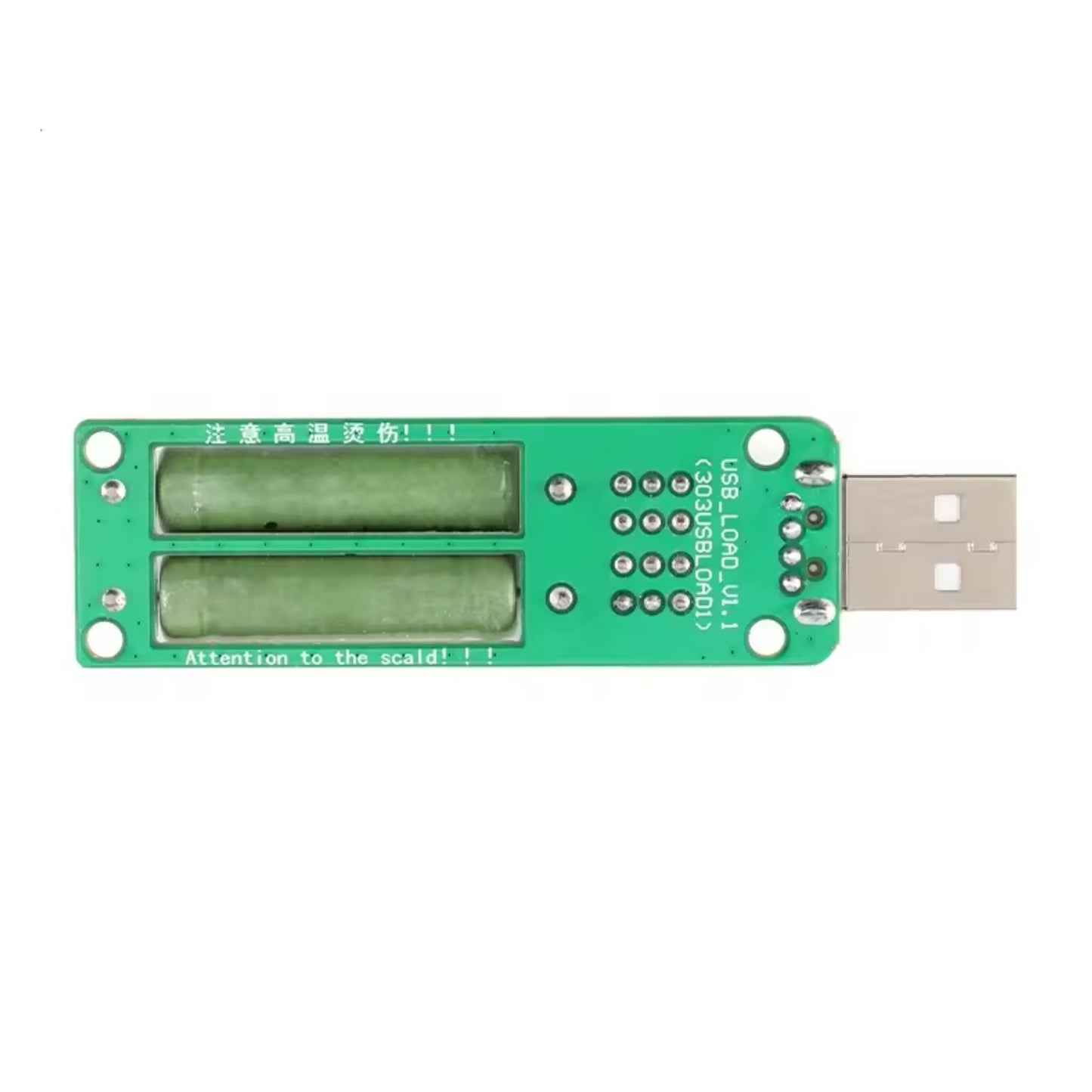 USB Mini Discharge Load Resistor 2A/1A USB Mini Discharge Load USB Mini Discharge Load Resistor 2A/1A With Switch 1A Green led, 2A Red led Integrated Circuits - AA181