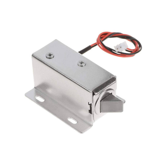 24V Electromagnetic Solenoid 1240 24V DC 0.6A 7.5W Solenoid Door Lock Electromagnetic Solenoid Lock Assembly for Electric Lock Cabinet Door Lock - AB10424V Electromagnetic Solenoid 1240 24V DC 0.6A 7.5W Solenoid Door Lock Electromagnetic Solenoid Lock Assembly for Electric Lock Cabinet Door Lock - AB104-picture-24
