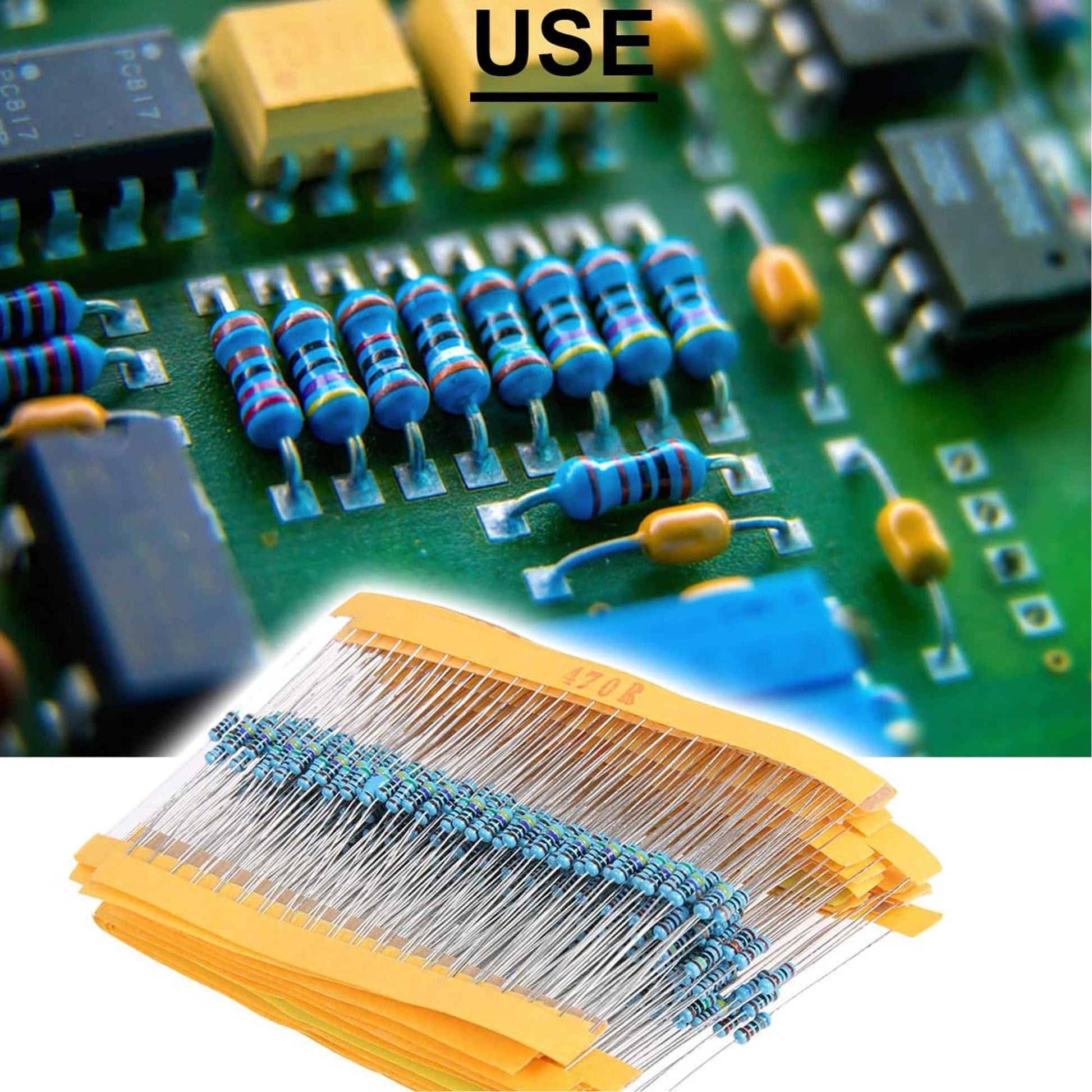 30 Type Assorted Resistor Kit 600 pcs. - 30 Kinds