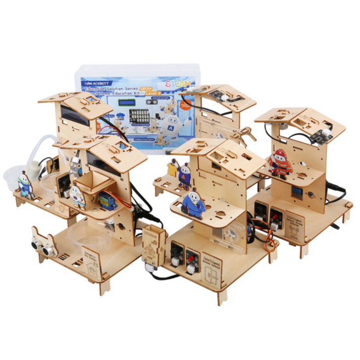 Buy ACEBOTT 5-in-1 ESP32 STEM Smart Home Kit For Ages 8+ Kids – REES52