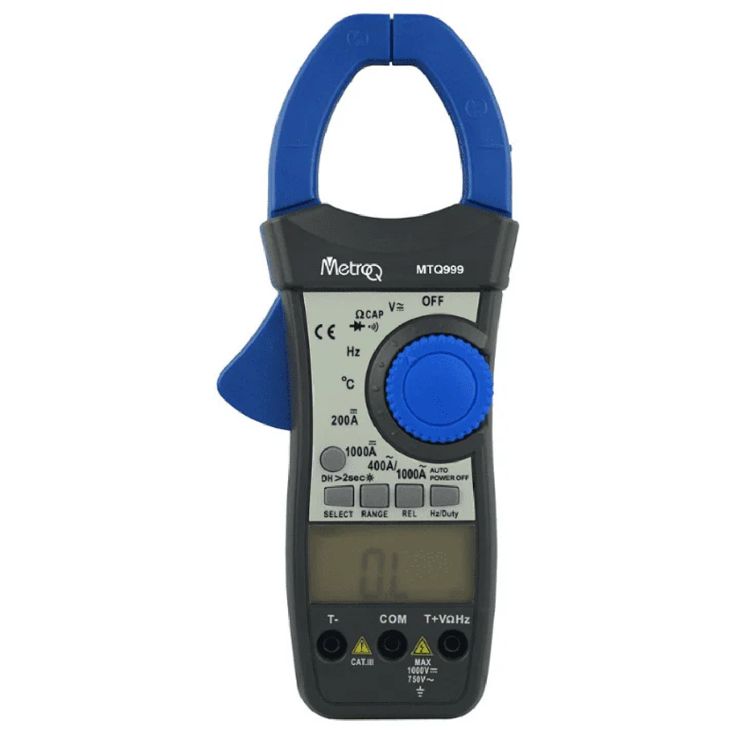 MetroQ MTQ 999 AC/DC Clamp Meter: