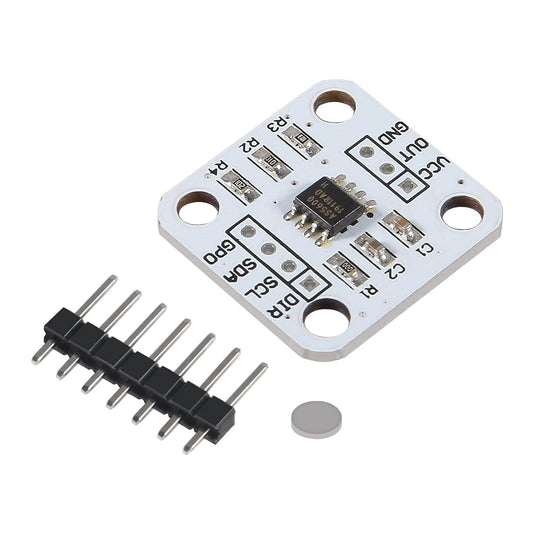 AS5600 Magnetic Encoder Module High-Resolution Magnetic Position Sensor Compact Magnetic Encoder Module Magnetic Rotary Encoder Module For Precise Position Sensing